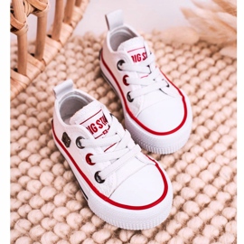 Zapatillas bajas clásicas para niños Big Star HH374193 Blanco 2