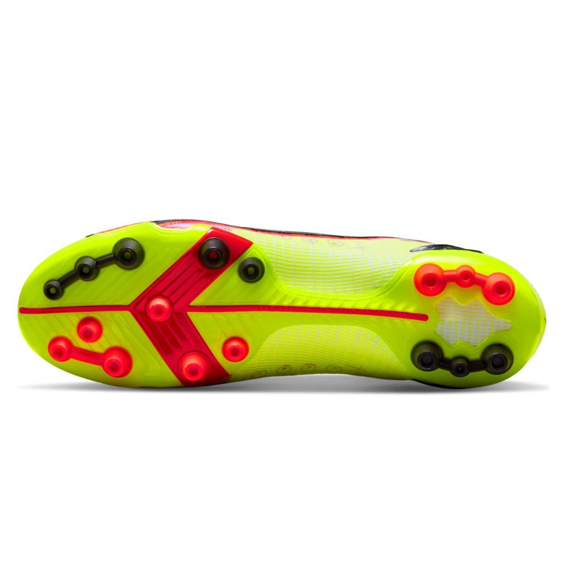 Botas de fútbol Nike Vapor 14 Elite Ag M CZ8717-760 amarillo verde 2