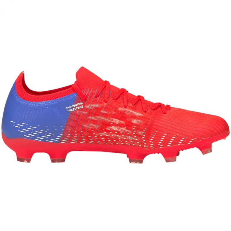 Botas de fútbol Puma Ultra 3.3 Fg Ag M 106523 01 rojo naranjas y rojos 1