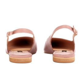 Marco Shoes Sandalias de mujer en color rosa empolvado. rosado 4