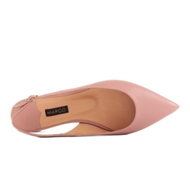 Marco Shoes Sandalias de mujer en color rosa empolvado. rosado 5