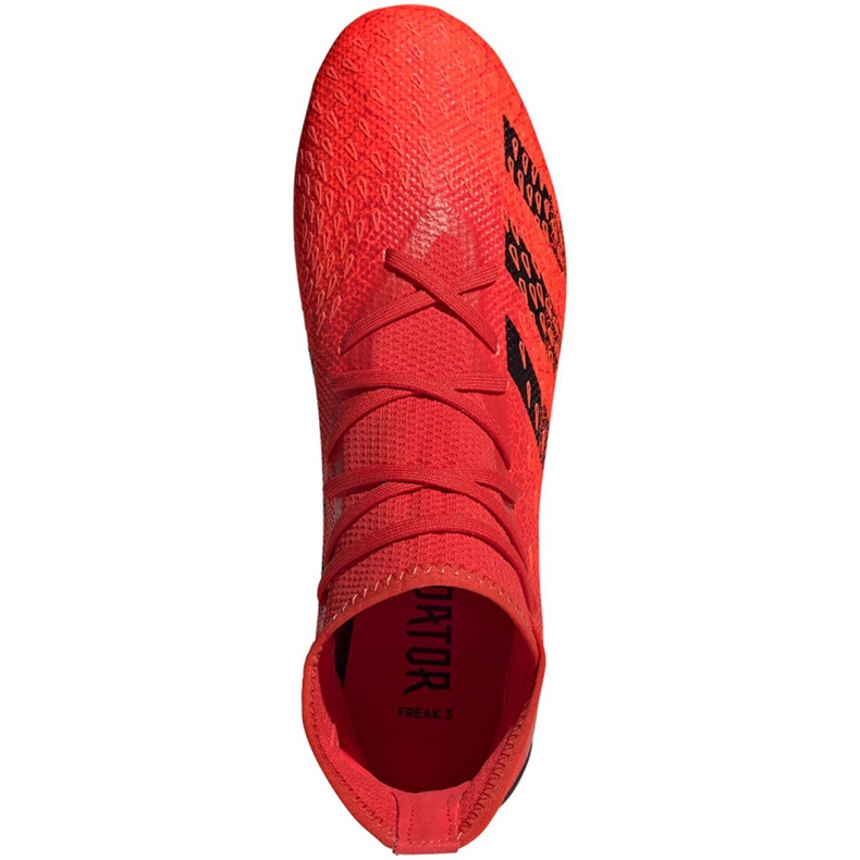 Botas de fútbol adidas Predator Freak.3 Mg M FY6303 multicolor naranjas y rojos 2