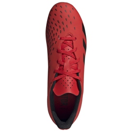 Botas de fútbol adidas Predator Freak.4 Fg M FY6319 rojo rojo 1