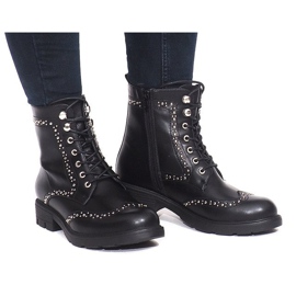 Botas Militares Aisladas S92 Negro 2