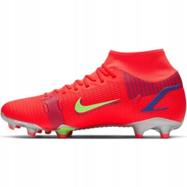 Calzado de fútbol Nike Mercurial Superfly 8 Academy Mg M CV0843 600 rojo 2