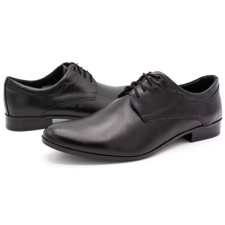 Olivier Zapatos formales para hombre 263LU, negro 4