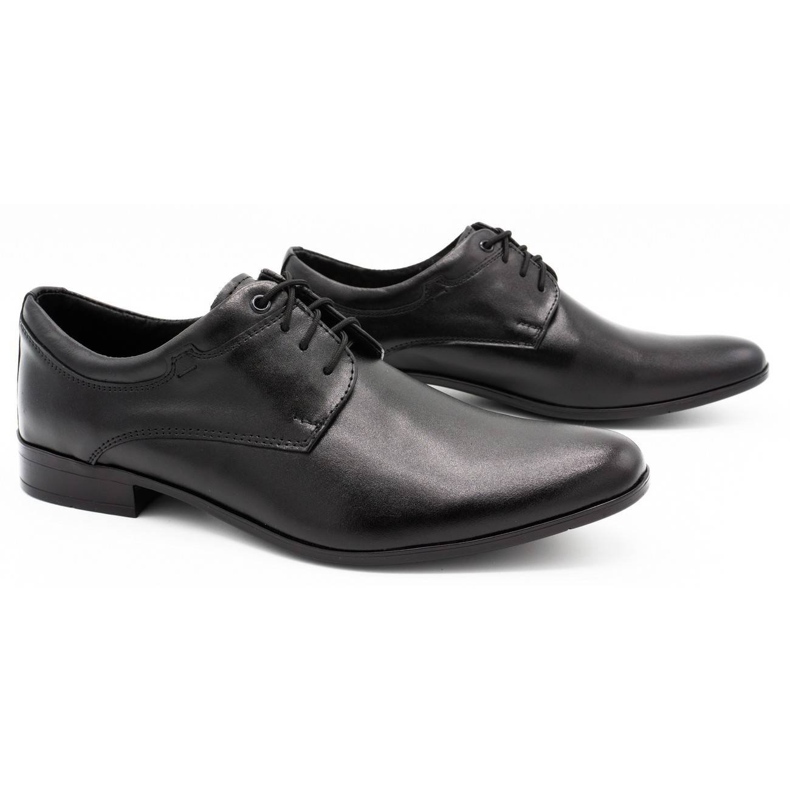 Olivier Zapatos formales para hombre 263LU, negro 1