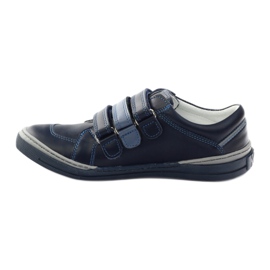 Zapatos de niño con nabos Bartuś azul marino multicolor 2 Zapatos de niño con nabos Bartuś azul marino multicolor 2