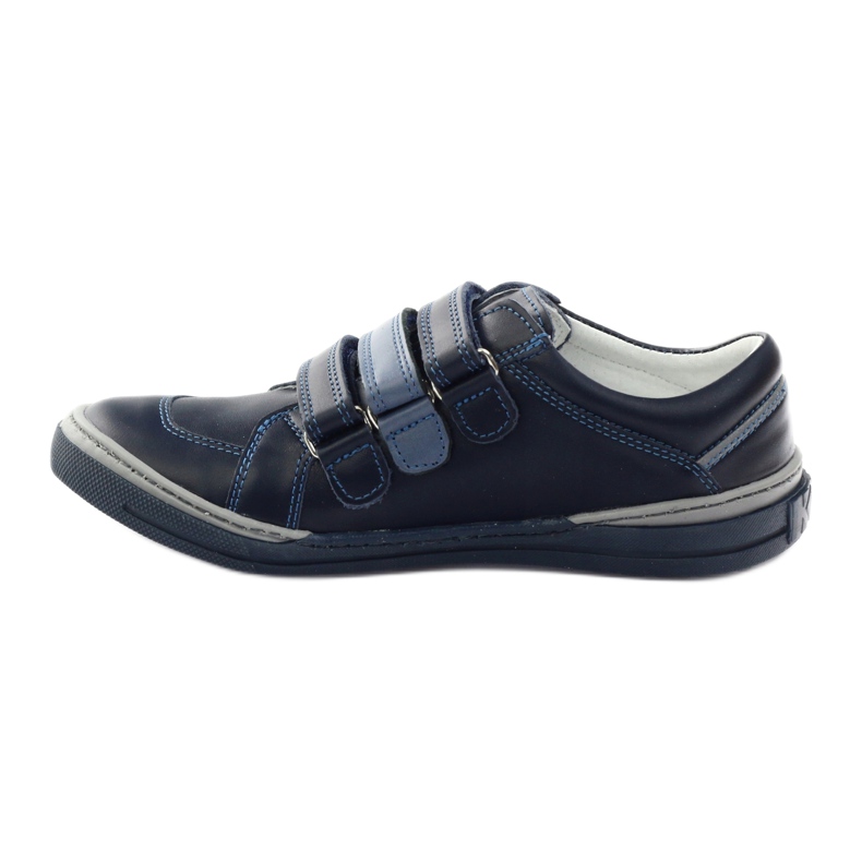 Zapatos de niño con nabos Bartuś azul marino multicolor 2 Zapatos de niño con nabos Bartuś azul marino multicolor 2