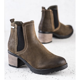 SHELOVET Botas elegantes con purpurina multicolor verde 1 SHELOVET Botas elegantes con purpurina multicolor verde 1