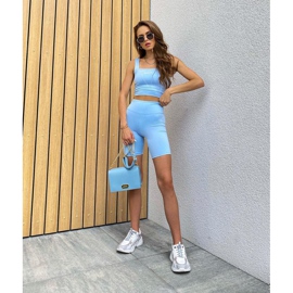 Zapatos Deportivos Mujer Memory Foam Big Star HH274255 Blanco-Violeta púrpura gris 2