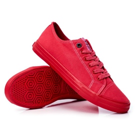 Zapatillas de hombre Big Star Red FF174336 rojo 2