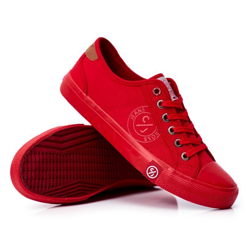 Zapatillas de Hombre Cross Jeans Red FF1R4056C rojo 2 Zapatillas de Hombre Cross Jeans Red FF1R4056C rojo 2