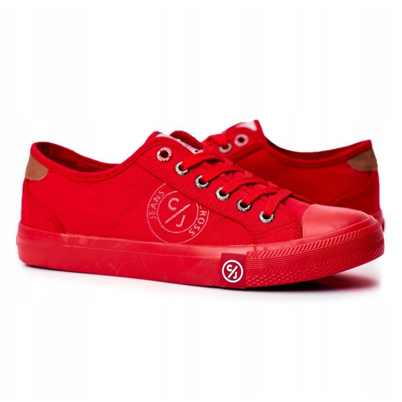 Zapatillas de Hombre Cross Jeans Red FF1R4056C rojo 3 Zapatillas de Hombre Cross Jeans Red FF1R4056C rojo 3