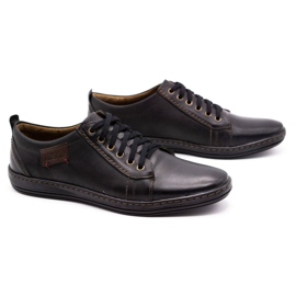 Olivier Zapato piel hombre 695MP negro 2