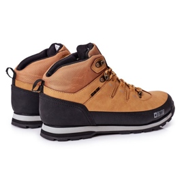 Zapatos cálidos de trekking para hombre Big Star EE174438 Camel marrón 2