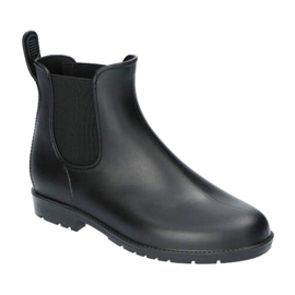 American Club Botas negras para mujeres, botas mate Kal15/22 negro 1 American Club Botas negras para mujeres, botas mate Kal15/22 negro 1