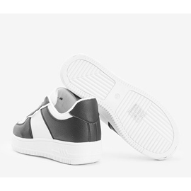 Zapatillas Noyale en blanco y negro 2