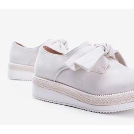 Zapatos beige con suela gruesa Sindri 2