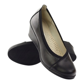 Gregors Pombas de cuero Koturno 624 Negro 3