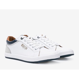 Zapatillas blancas Big Star para hombre de Joseph blanco 3