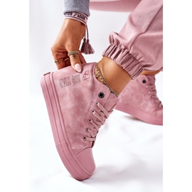 Zapatillas de Piel Big Star II274092 Rosa rosado 1