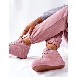 Zapatillas de Piel Big Star II274092 Rosa rosado 5