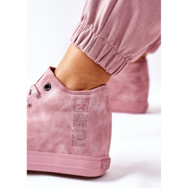 Zapatillas de Piel Big Star II274092 Rosa rosado 8