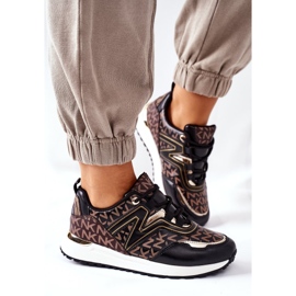 Zapatillas Deportivas con Logo Zapatillas Negro-Marrón Siempre 3