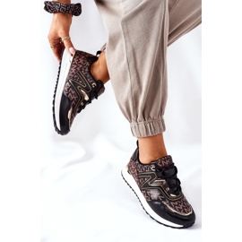 Zapatillas Deportivas con Logo Zapatillas Negro-Marrón Siempre 5