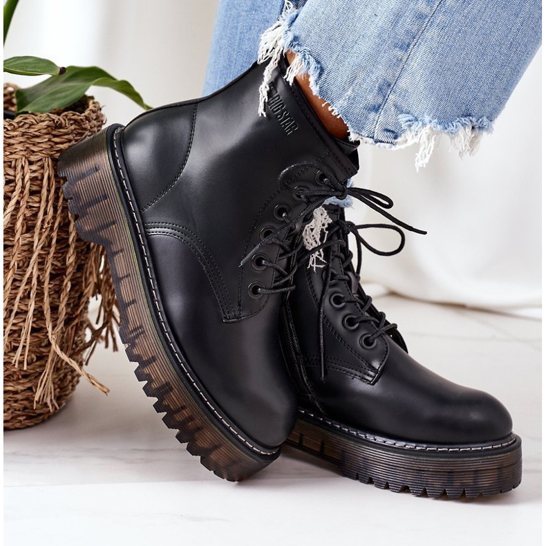 Trabajadores con aislamiento para mujer Big Star II274110 Negro 2