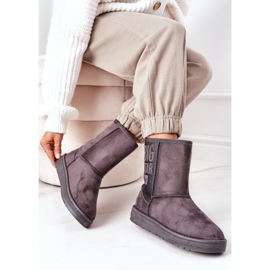 Botas de nieve Big Star EE274417 Szare gris 3