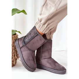 Botas de nieve Big Star EE274417 Szare gris 1