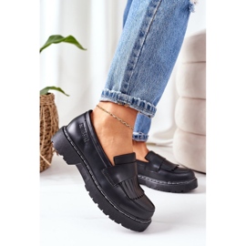 Mocasines de Piel Big Star II274100 Negro 4