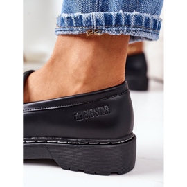 Mocasines de Piel Big Star II274100 Negro 5
