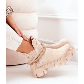 PS1 Warm Booties Botas Jodhpur Beige Buena Idea 5