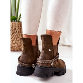PS1 Botas cálidas Botas Jodhpur Verde oscuro Buena idea 4