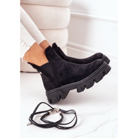 PS1 Botas cálidas Botas negras de Jodhpur Buena idea negro 4