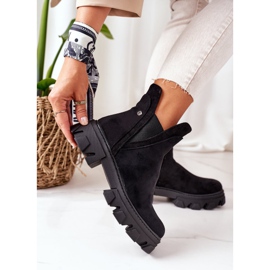 PS1 Botas cálidas Botas negras de Jodhpur Buena idea negro 1