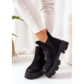 PS1 Botas cálidas Botas negras de Jodhpur Buena idea negro 5