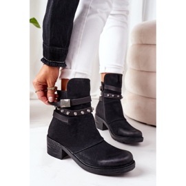 PS1 Botas calientes en tacones altos Black Effie negro 5
