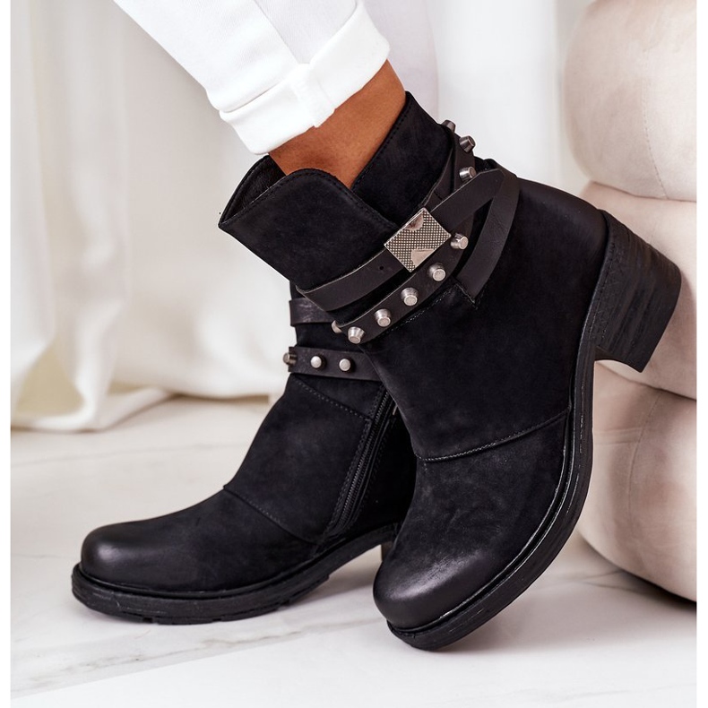 PS1 Botas calientes en tacones altos Black Effie negro 1