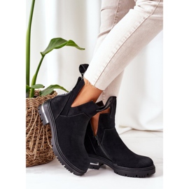 PS1 Botas Warm Booties Jodhpur con cremallera Black My Way negro 2