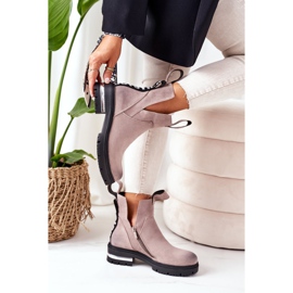 PS1 Botas Warm Booties Jodhpur con cremallera Grey My Way gris 1 PS1 Botas Warm Booties Jodhpur con cremallera Grey My Way gris 1