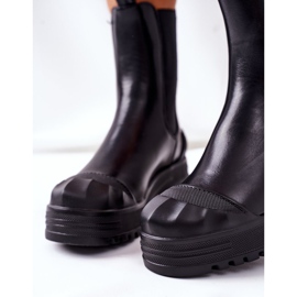 Botines cálidos negros Jodhpur boots Time Off 3