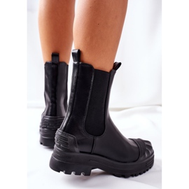 Botines cálidos negros Jodhpur boots Time Off 5