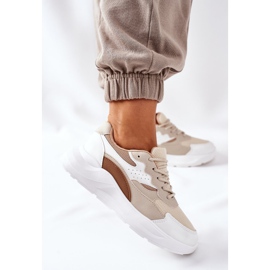 PE1 Calzado deportivo de mujer Sneakers Beige Going 4