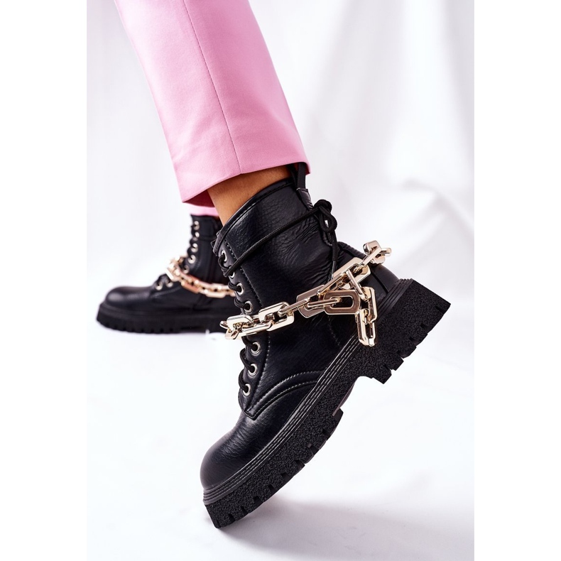 Botas de grial negras de gran estilo negro 2 Botas de grial negras de gran estilo negro 2