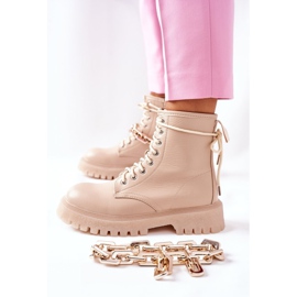 PS1 Botas de Grail beige con estilo 1 PS1 Botas de Grail beige con estilo 1