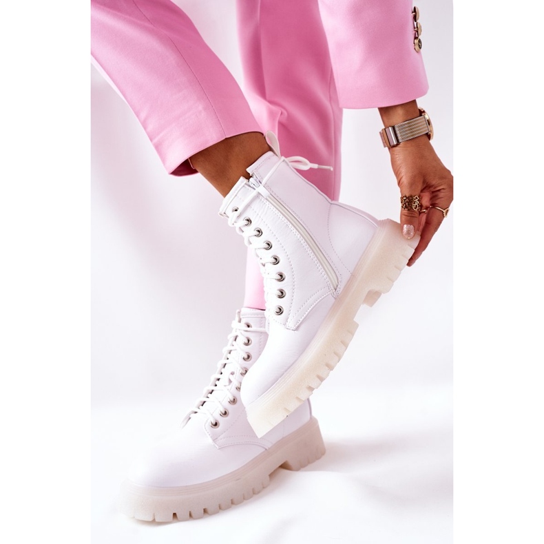 Botas de Grial Blancas Elegantes blanco 2